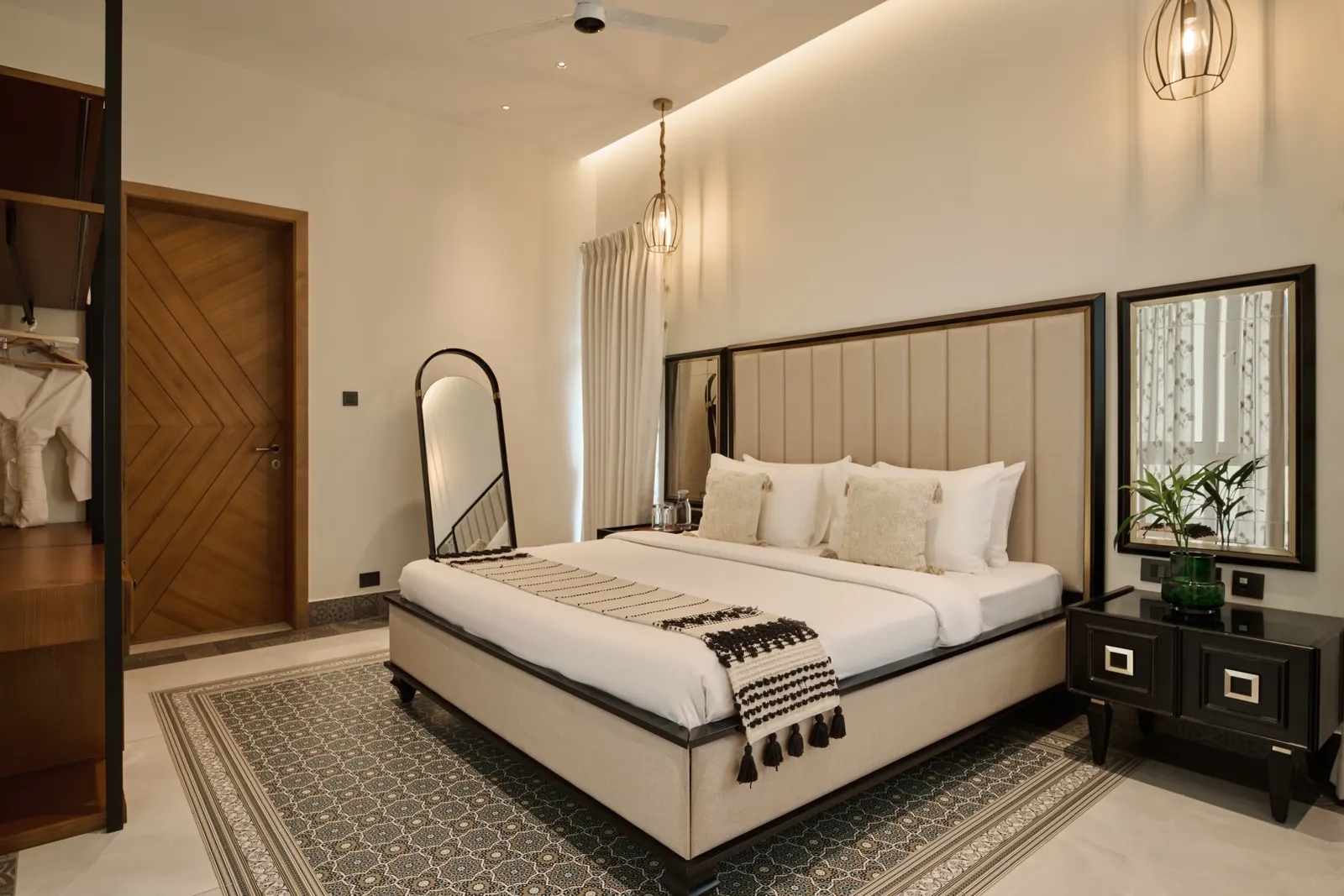 A Harmony Haven bedroom at Villa Raag